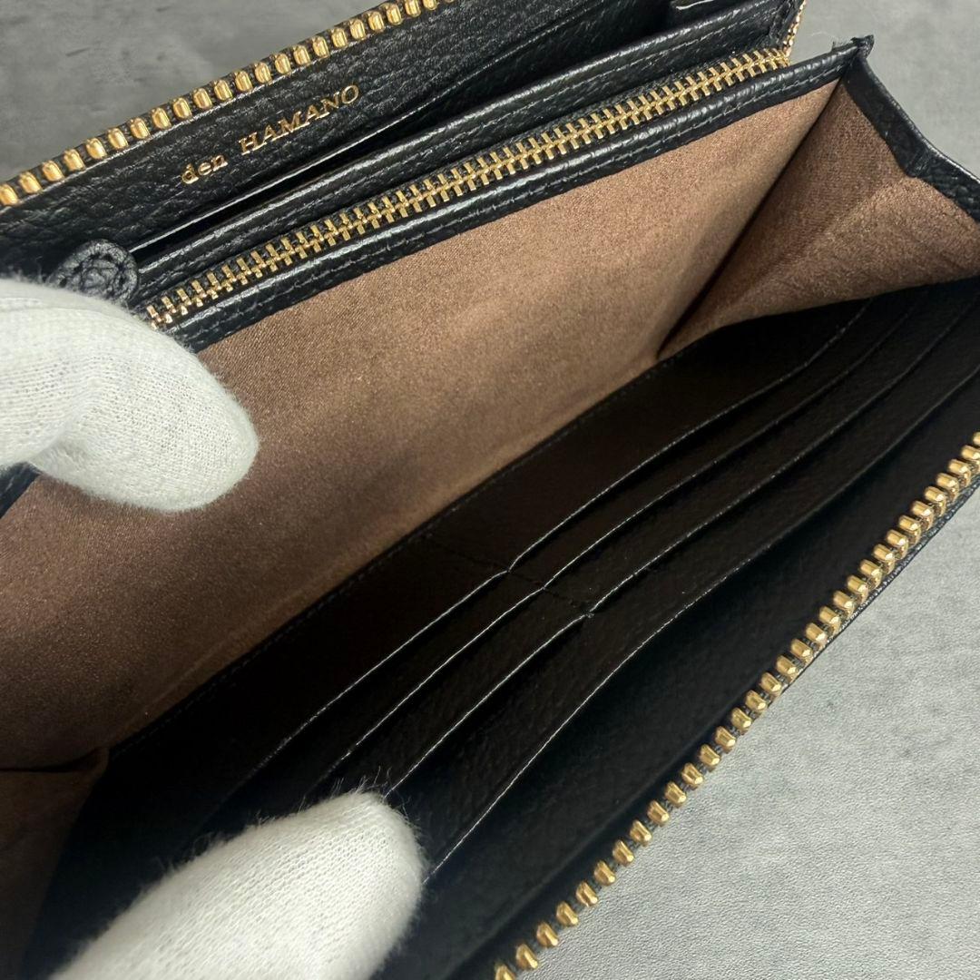 【極美品】傳濱野 ミーティア ウォレット 黄金比シリーズ 長財布 皇室御用達