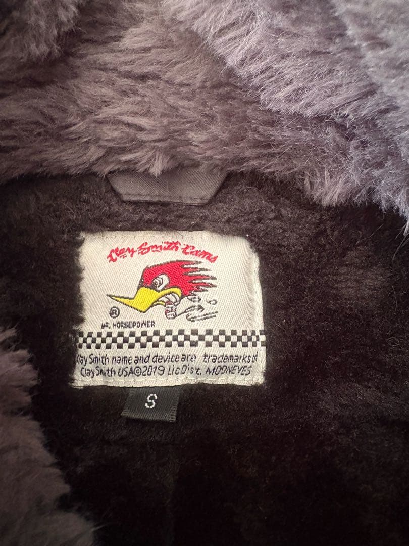 Clay Smith MA-1クレイスミス バイクジャケットS レディース