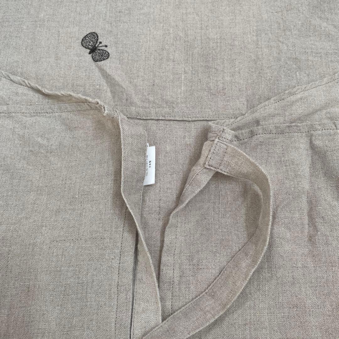 【希少‼️】ミナペルホネンchoucho リネンエプロン