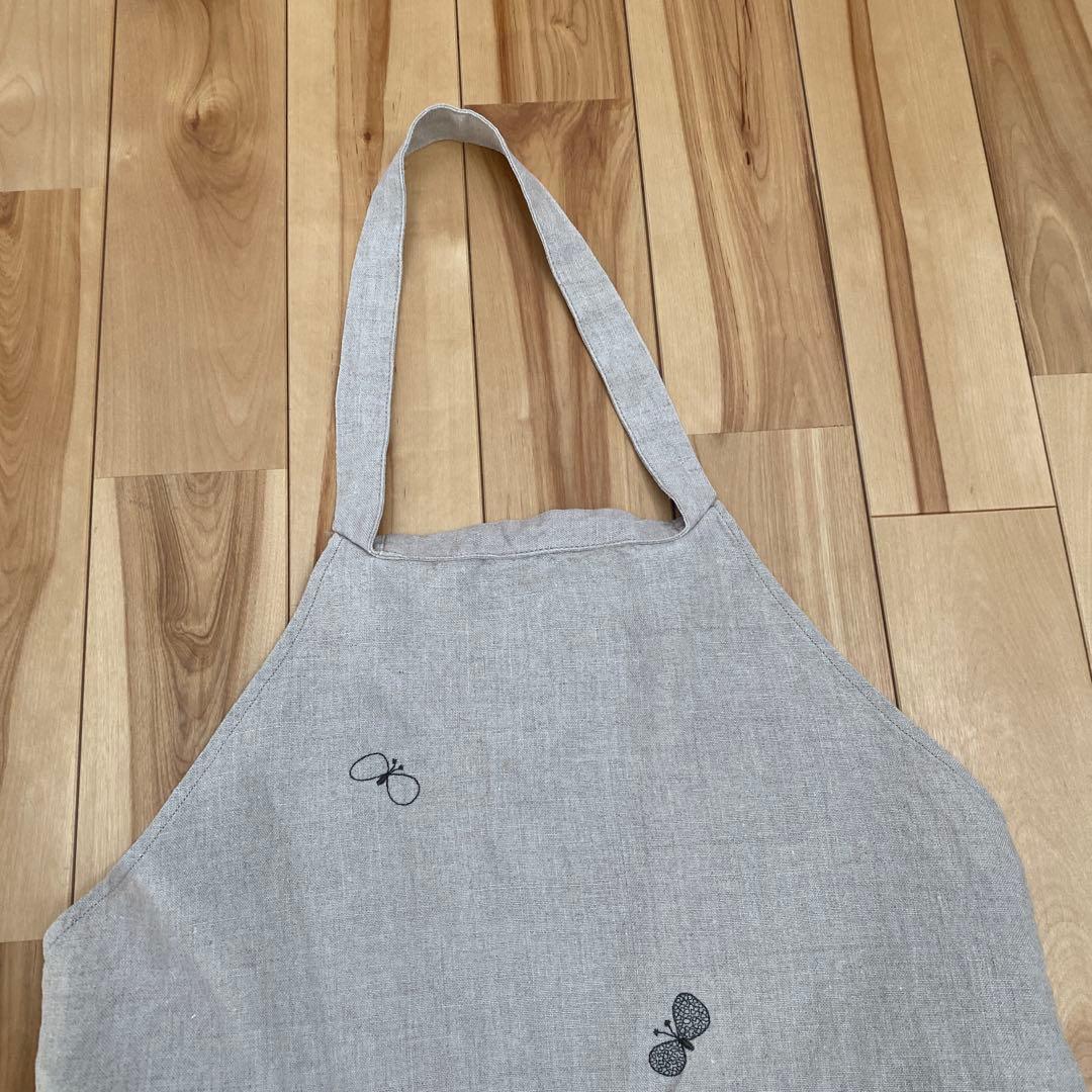 【希少‼️】ミナペルホネンchoucho リネンエプロン