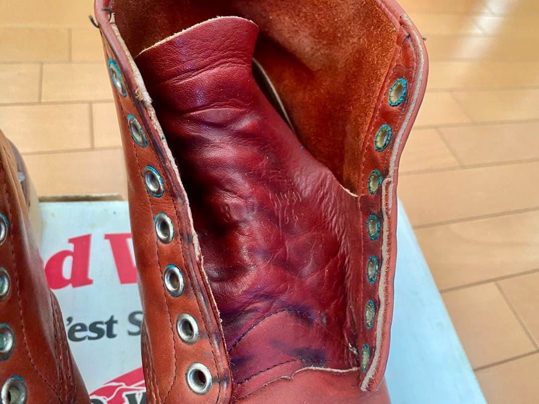 貴重 1996 Red Wing 8166 半円犬タグ 8D 箱付