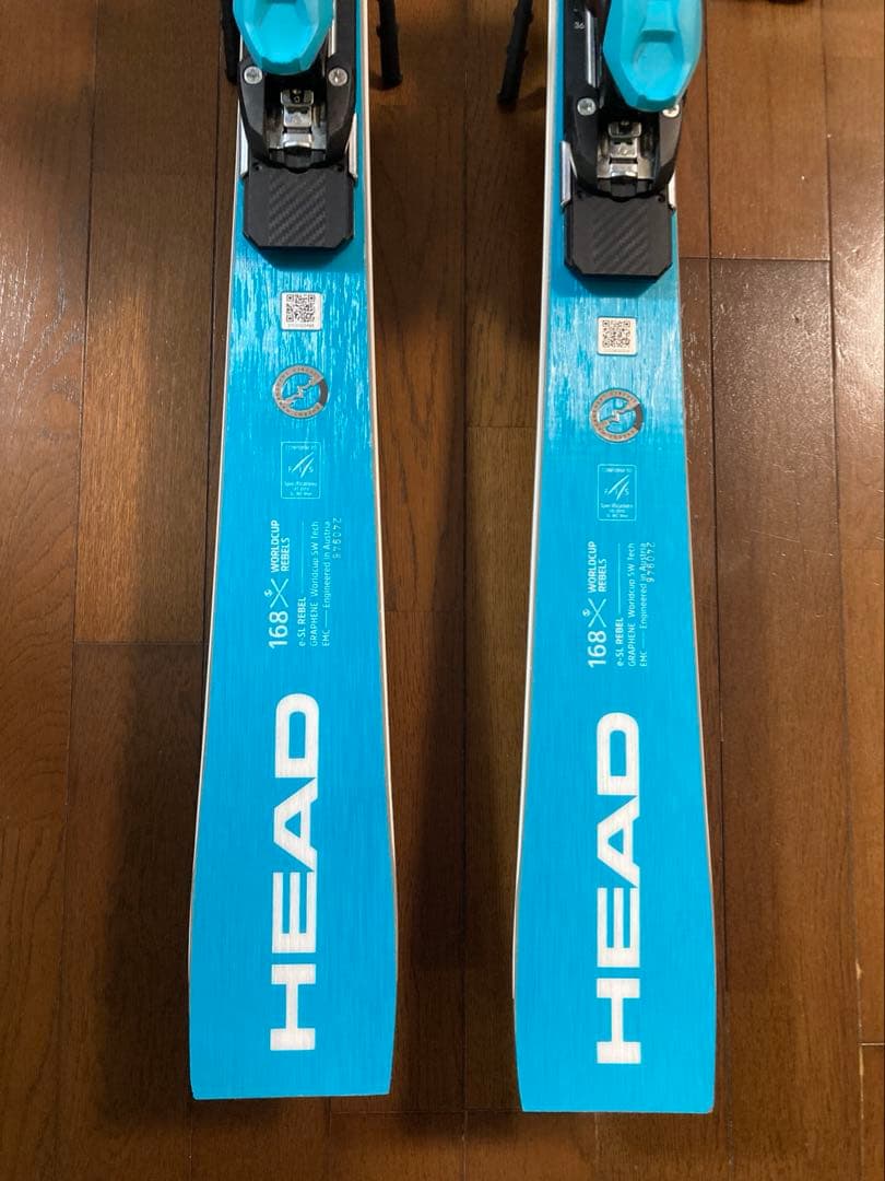 ヘッドスキー板　24-25モデル　168cm