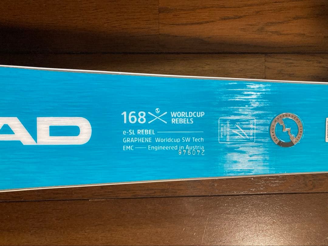 ヘッドスキー板　24-25モデル　168cm