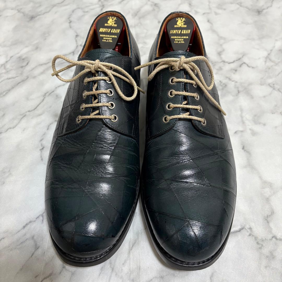 スコッチグレイン F504 日本製 スパイダー マトリックス プレーントゥ 25