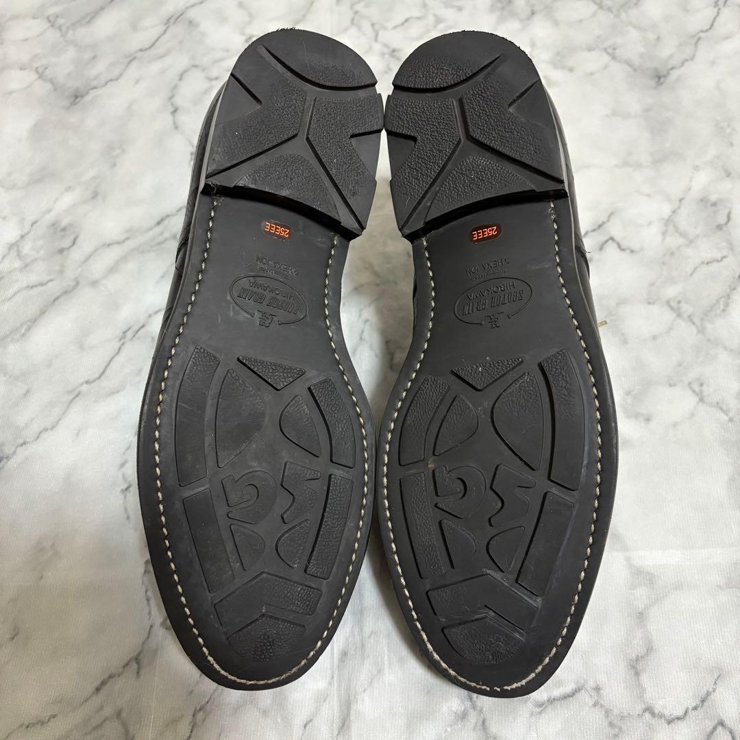 スコッチグレイン F504 日本製 スパイダー マトリックス プレーントゥ 25