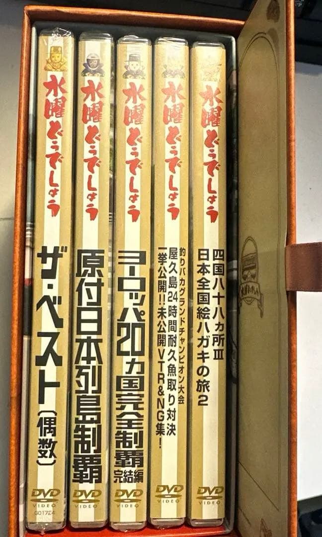 【美品】水曜どうでしょうDVD全集　VOL.6