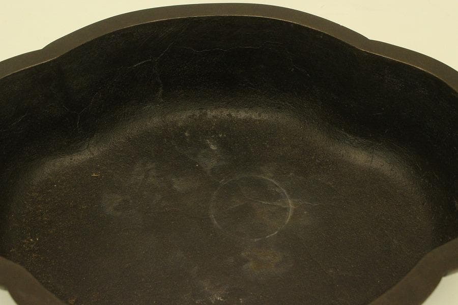 銅 水鳥模様 水盤(ZE490)