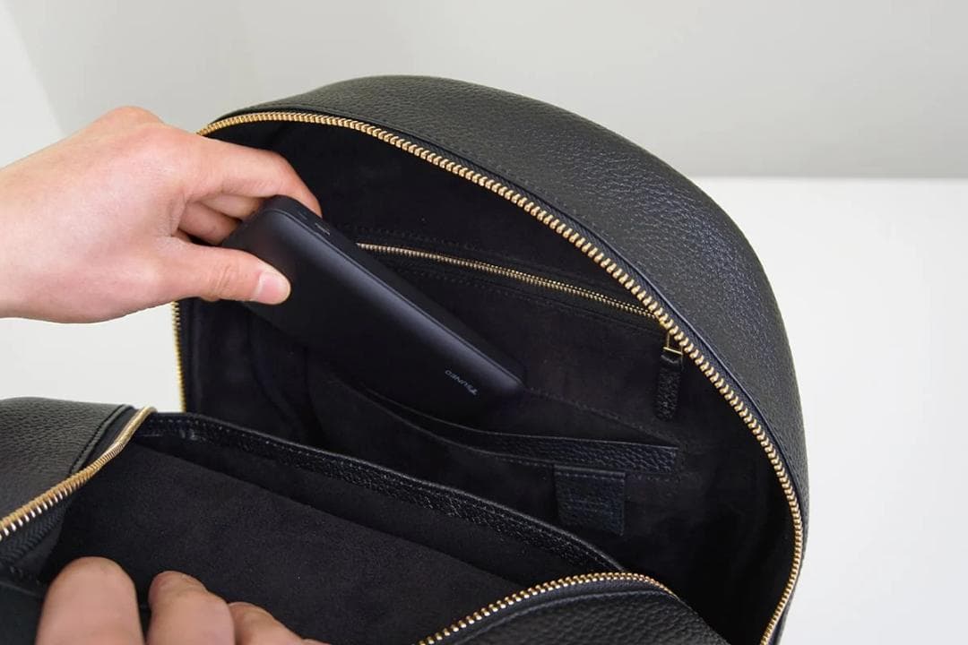 HushTug ハッシュタグ モンゴルレザー リュック ブラック 黒 廃盤品