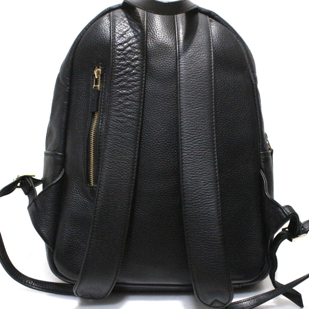 HushTug ハッシュタグ モンゴルレザー リュック ブラック 黒 廃盤品