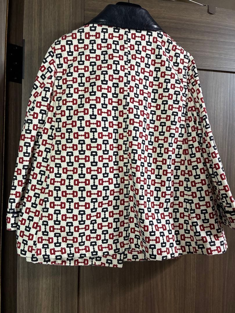 GUCCI 幾何学模様 テーラードジャケット