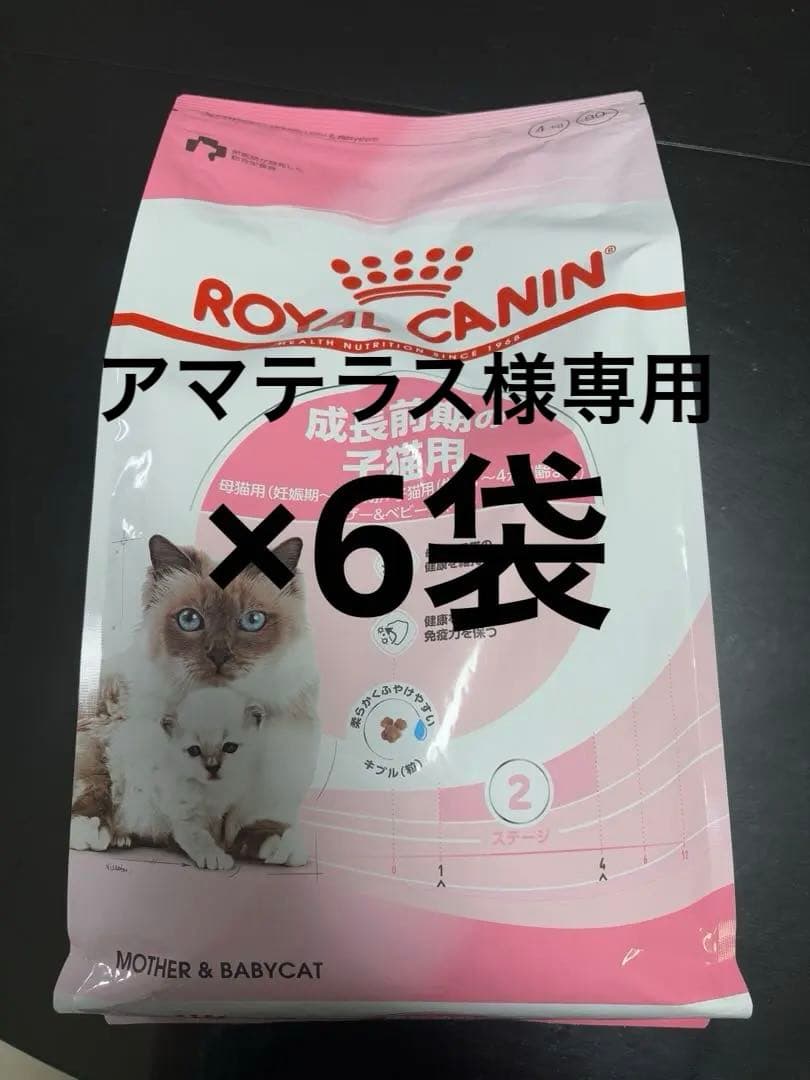 ロイヤルカナン　成長前期の子猫用　マザー&ベビーキャット　4kg×6袋