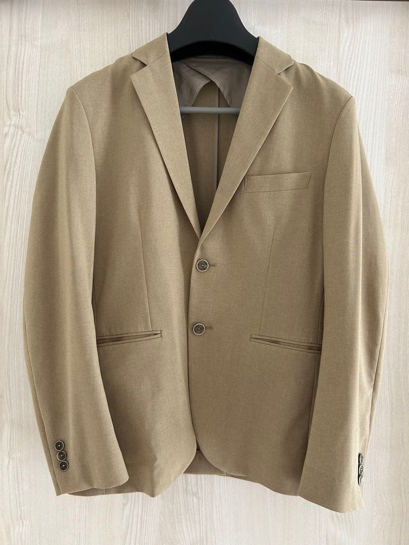 EDIFICE エディフィス セットアップ ジャケット Sパンツ S ベージュ