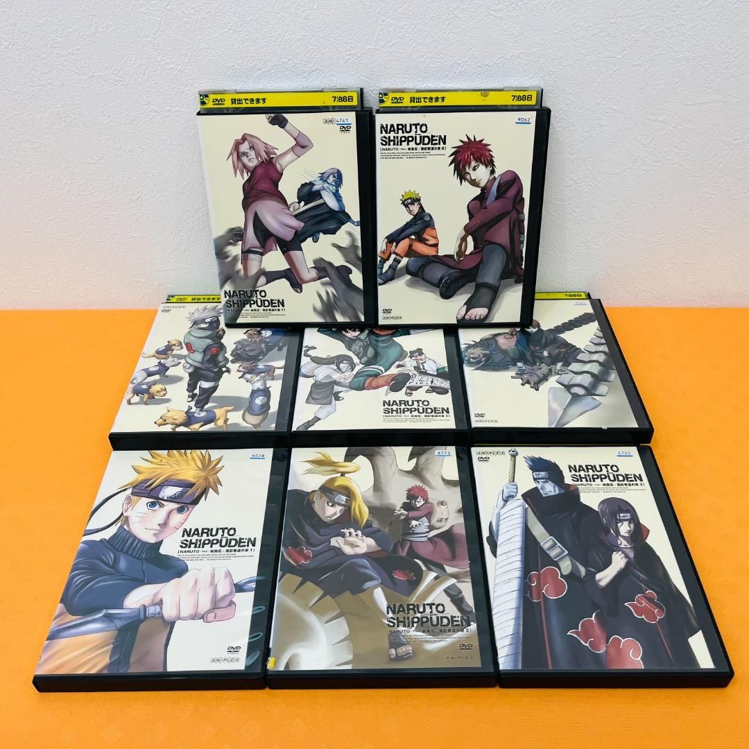 『NARUTO ナルト』 計104巻セット レンタル使用済DVD
