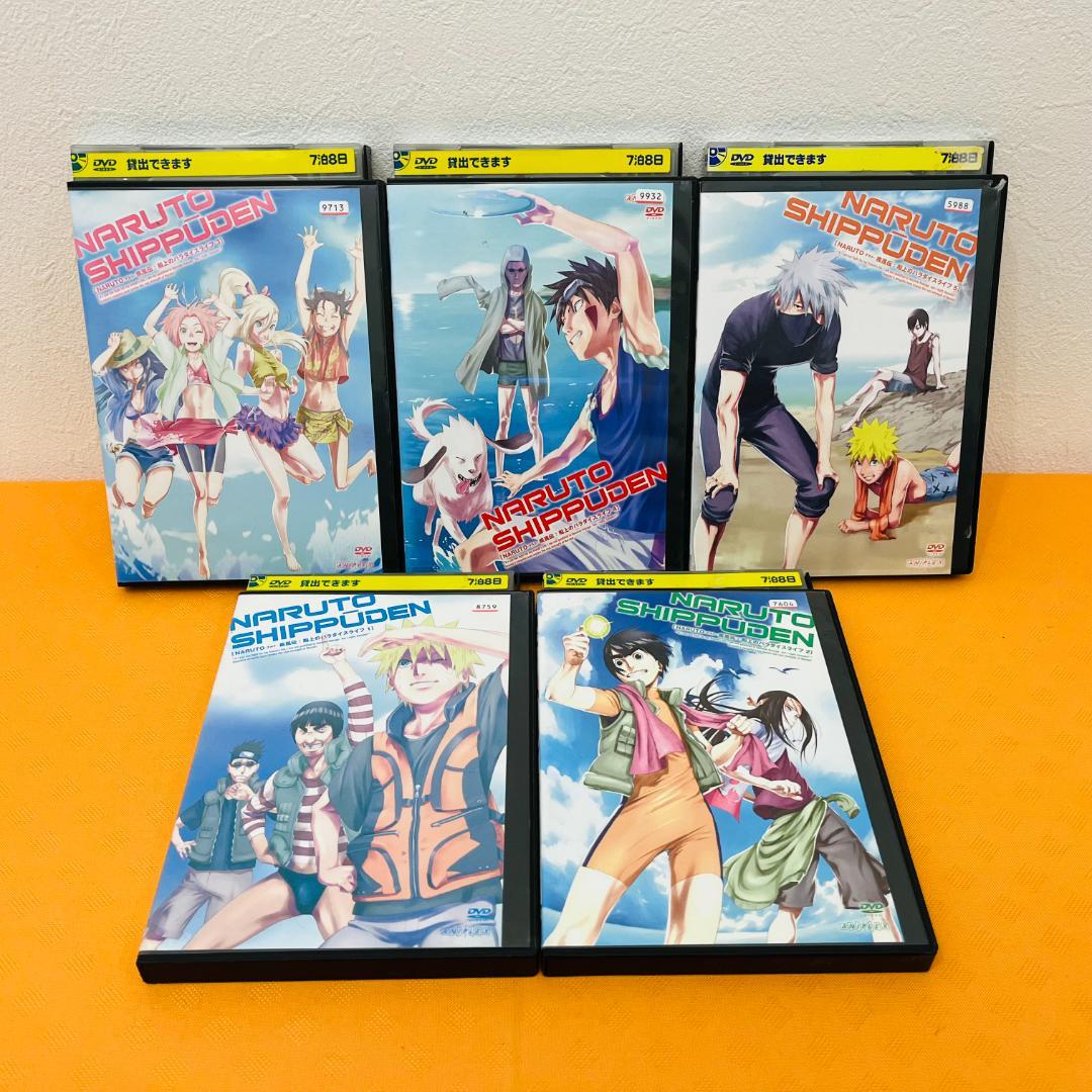 『NARUTO ナルト』 計104巻セット レンタル使用済DVD