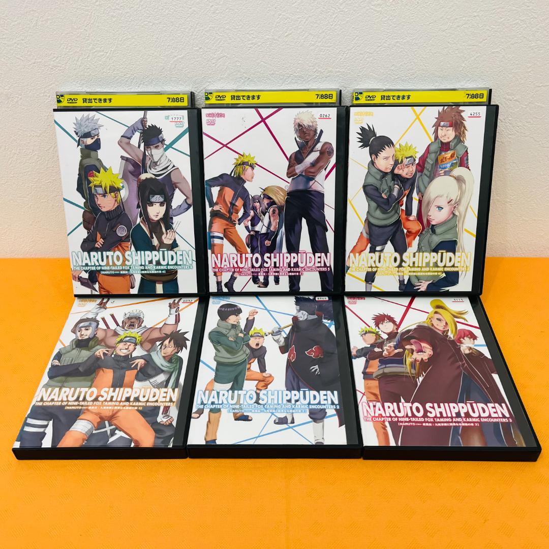 『NARUTO ナルト』 計104巻セット レンタル使用済DVD