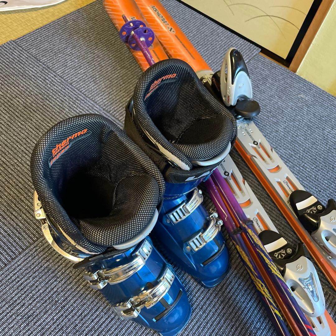 スキーセット　スキー板160 スキーブーツ25-26 ニシザワ　LANGE