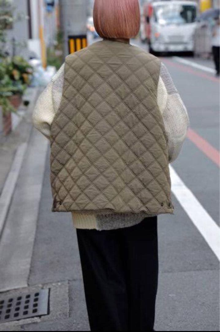 ジャケット・アウター YOKE 23AW QUILTING PADDED VEST