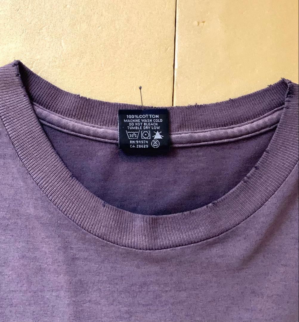 old stussy オールドステューシー ロンT Tシャツ スケボー 紺タグ