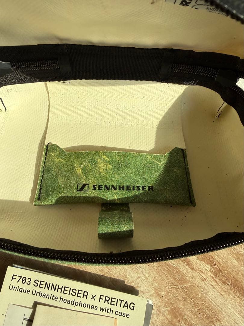「希少」FREITAG F703 SENNHEISER ヘッドホン