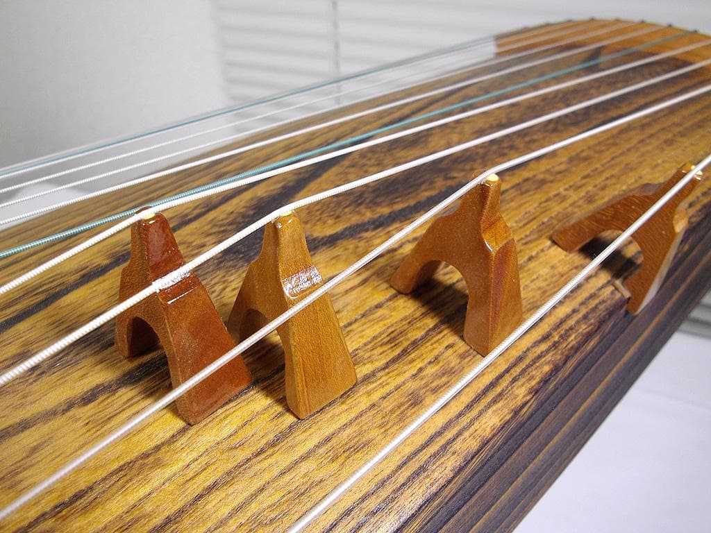 セミリオン M12 工房森の子　日本製 13弦 ミニ琴 短箏