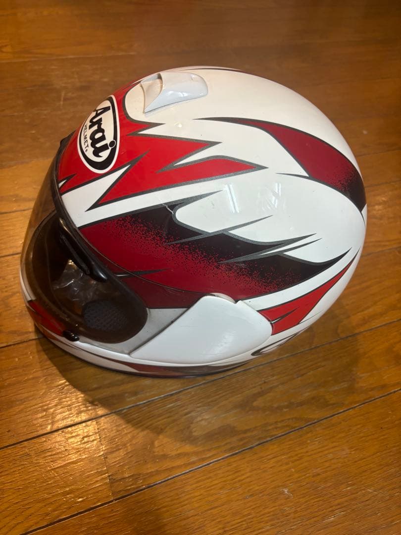 Arai フルフェイスヘルメット ホワイト/レッド