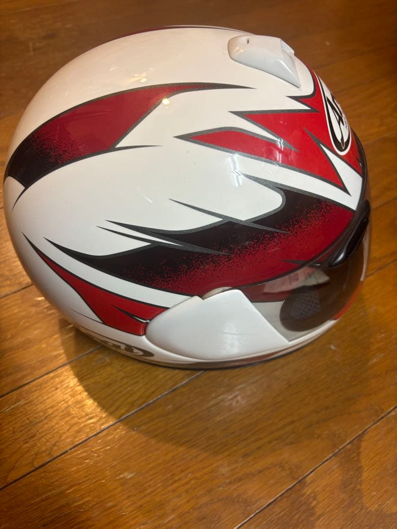 Arai フルフェイスヘルメット ホワイト/レッド