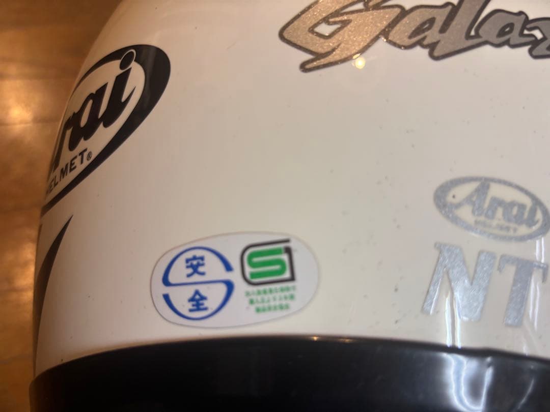 Arai フルフェイスヘルメット ホワイト/レッド