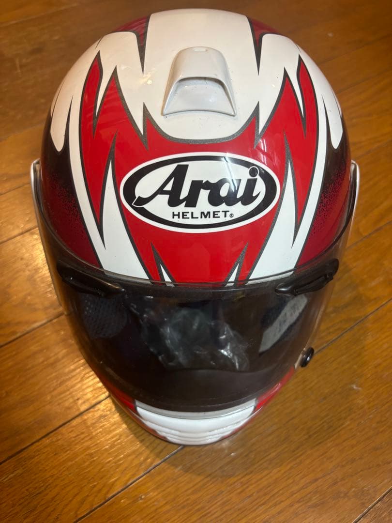 Arai フルフェイスヘルメット ホワイト/レッド