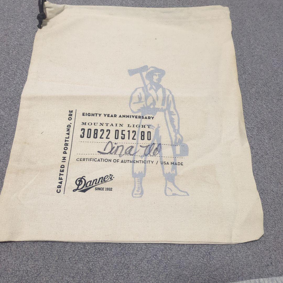 （希少品）Danner 80周年記念マウンテンライト レザー ワークブーツ