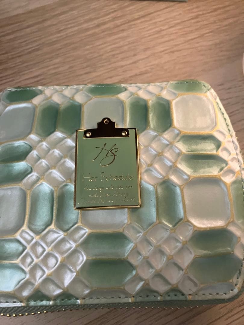 Her Schedule パスケース ミントグリーン