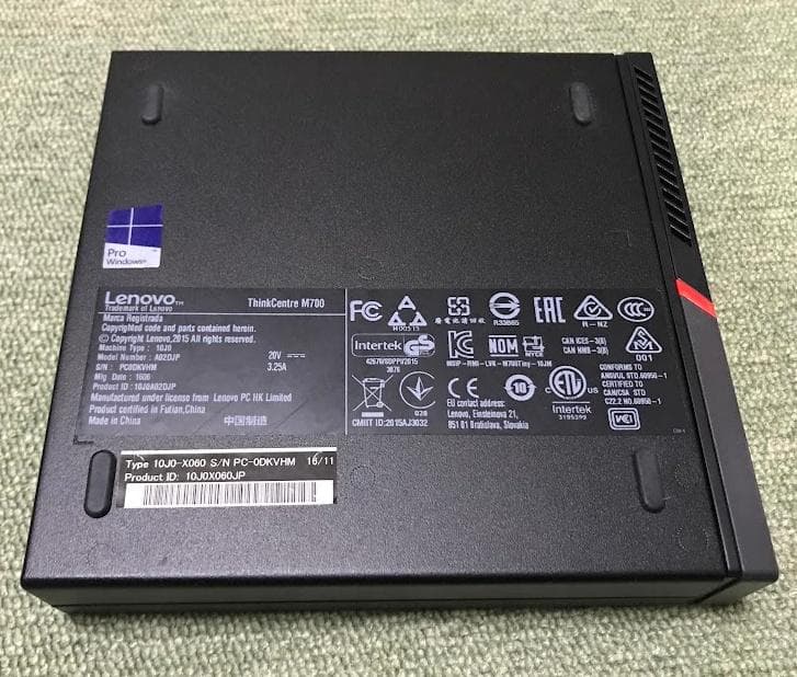 良品 超小型PC(G3900T/8GB/SSD128GB/Win11Pro)