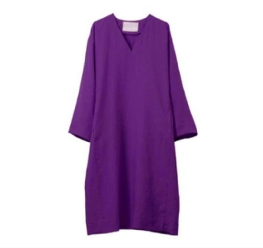 mylan 長袖ワンピース　パープル