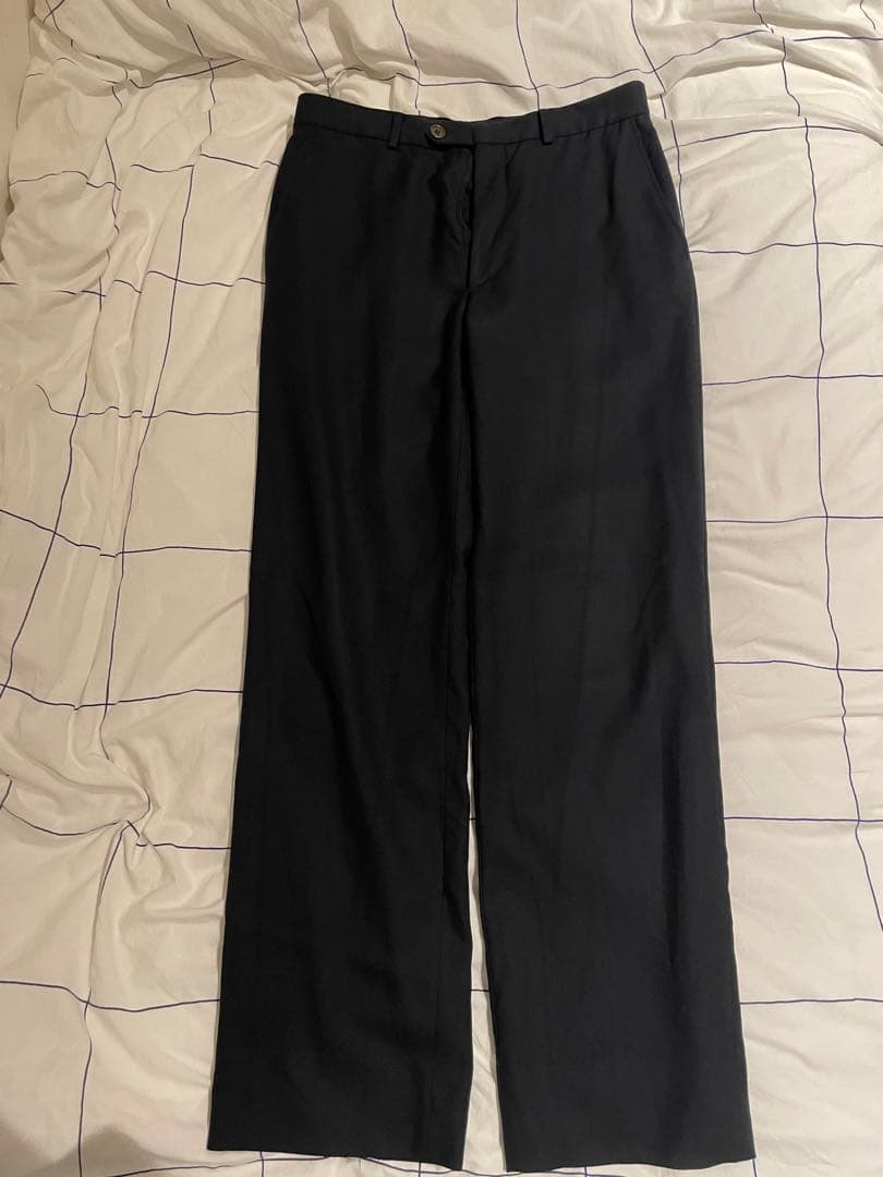 Giorgio Armani ネイビー　スラックス