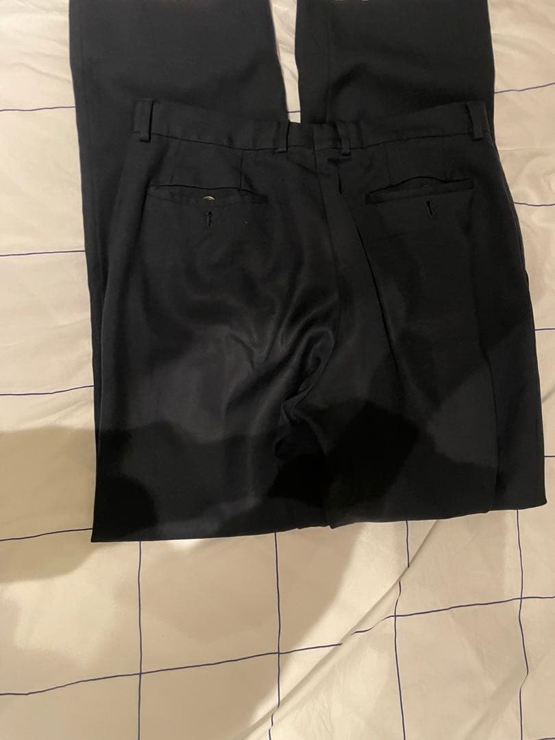 Giorgio Armani ネイビー　スラックス