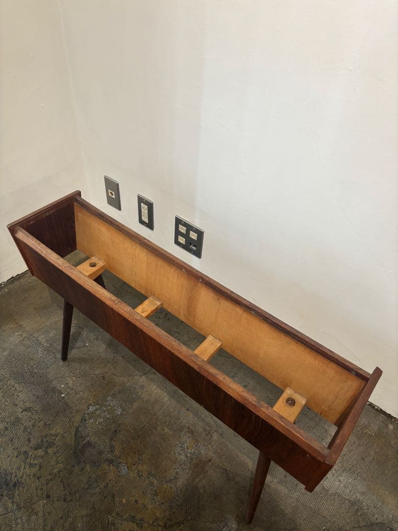 北欧ビンテージ デンマーク製 ローズウッド フラワープランター フラワースタンド