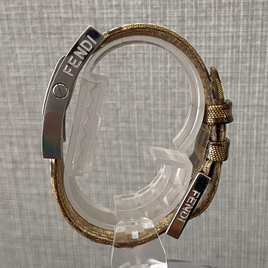 FENDI フェンディ ズッカ柄 FFロゴ クォーツ時計