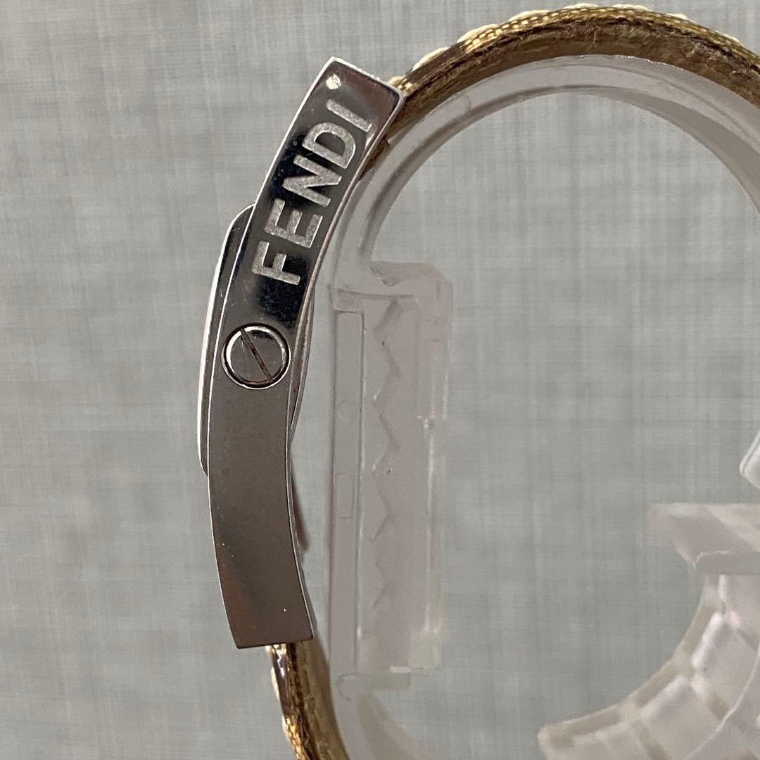 FENDI フェンディ ズッカ柄 FFロゴ クォーツ時計