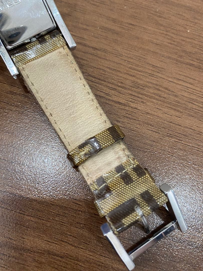 FENDI フェンディ ズッカ柄 FFロゴ クォーツ時計