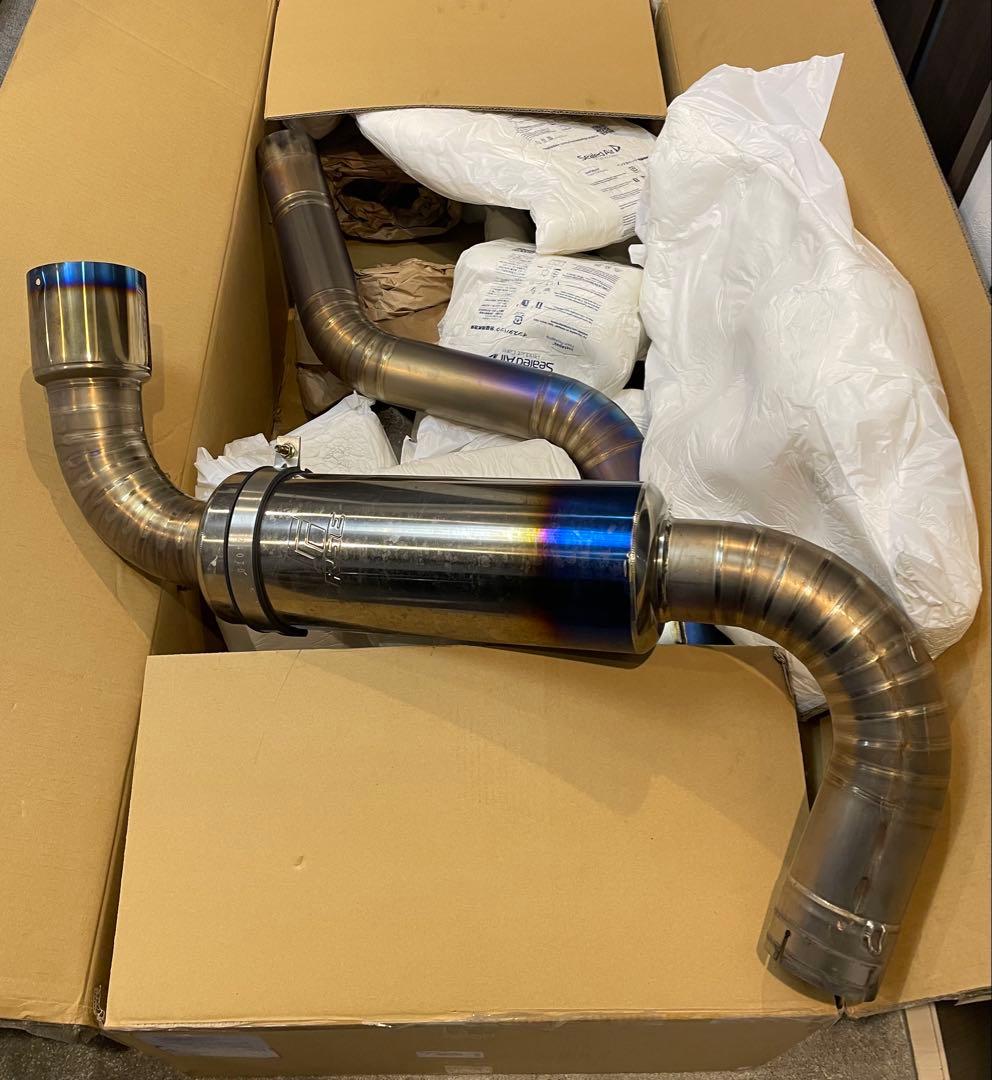 GR スープラ フルチタンマフラー TYPE-R