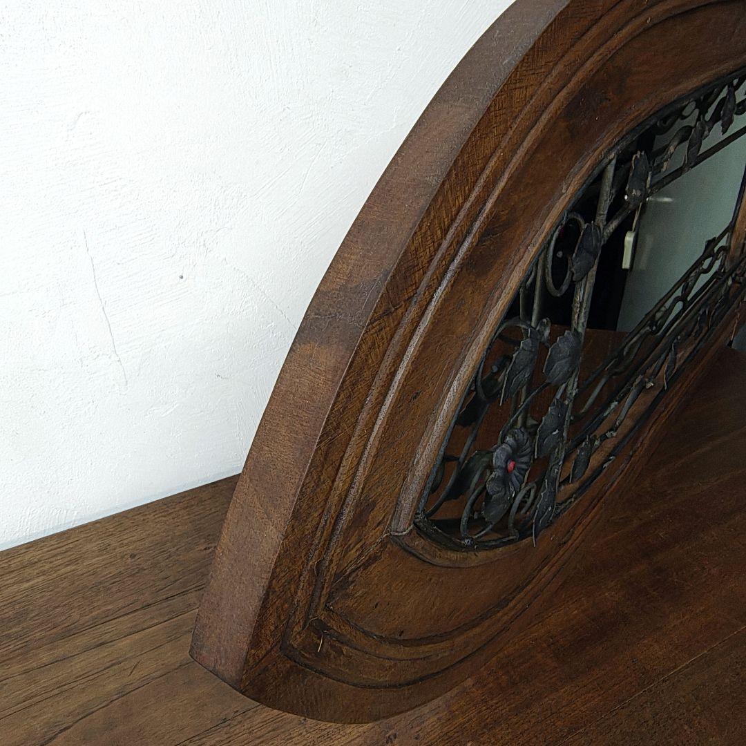 【Wooden Frame Mirror】木枠 ミラー 鏡