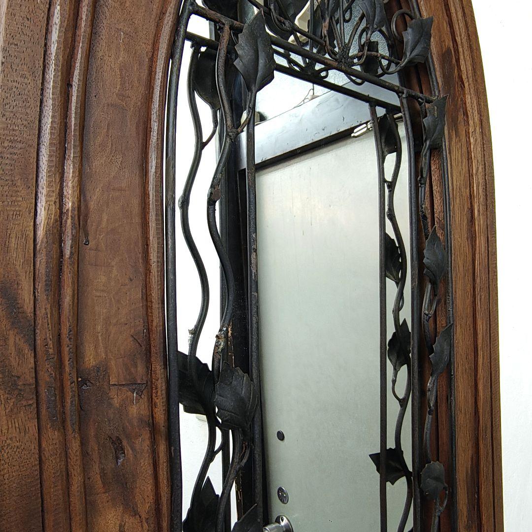 【Wooden Frame Mirror】木枠 ミラー 鏡