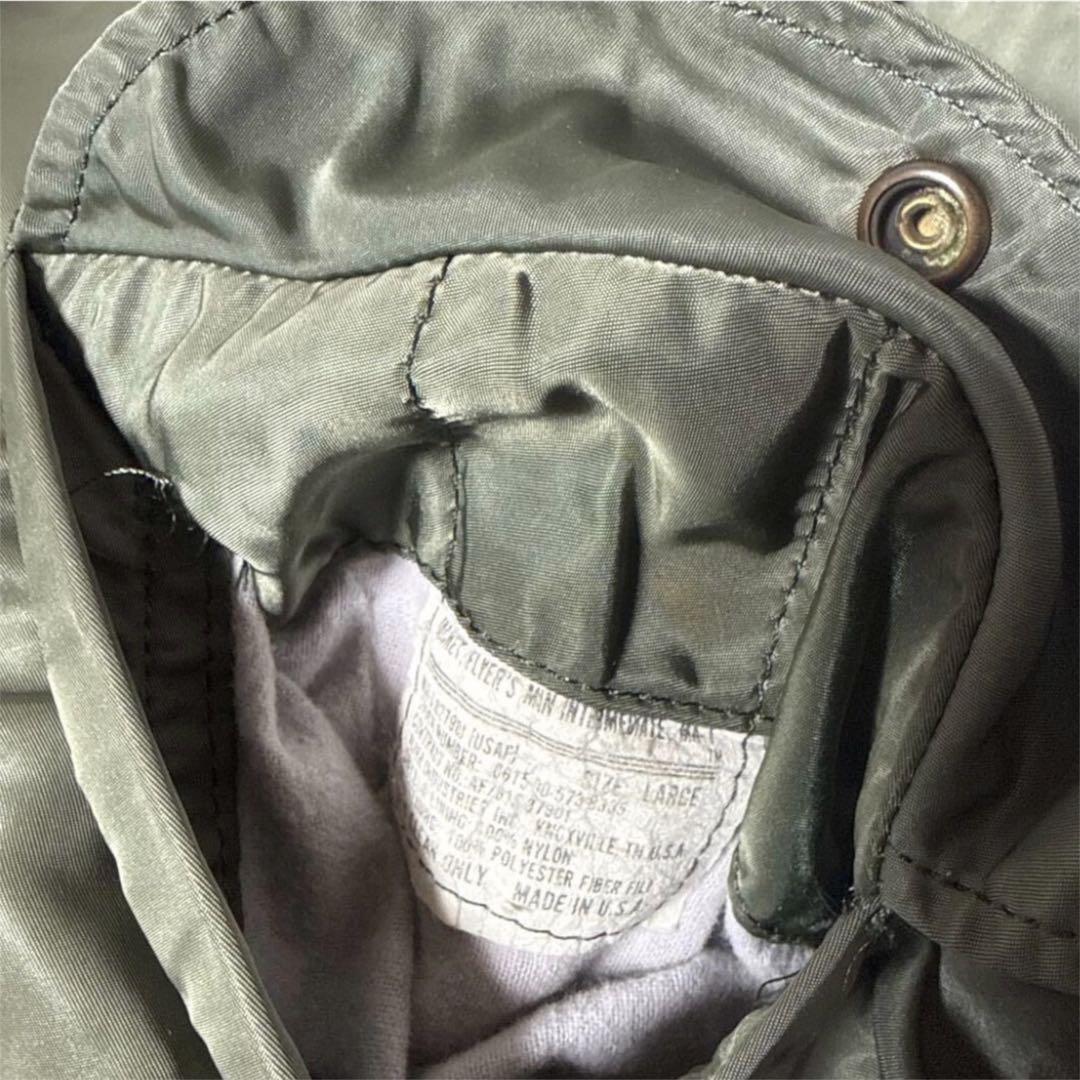 USA製 70s Alpha ma-1 flight jacket