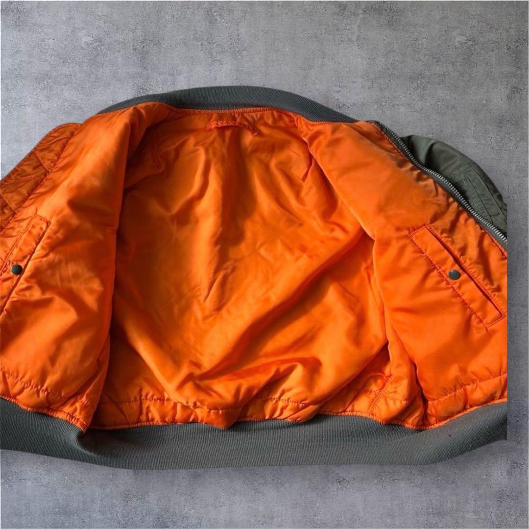 USA製 70s Alpha ma-1 flight jacket