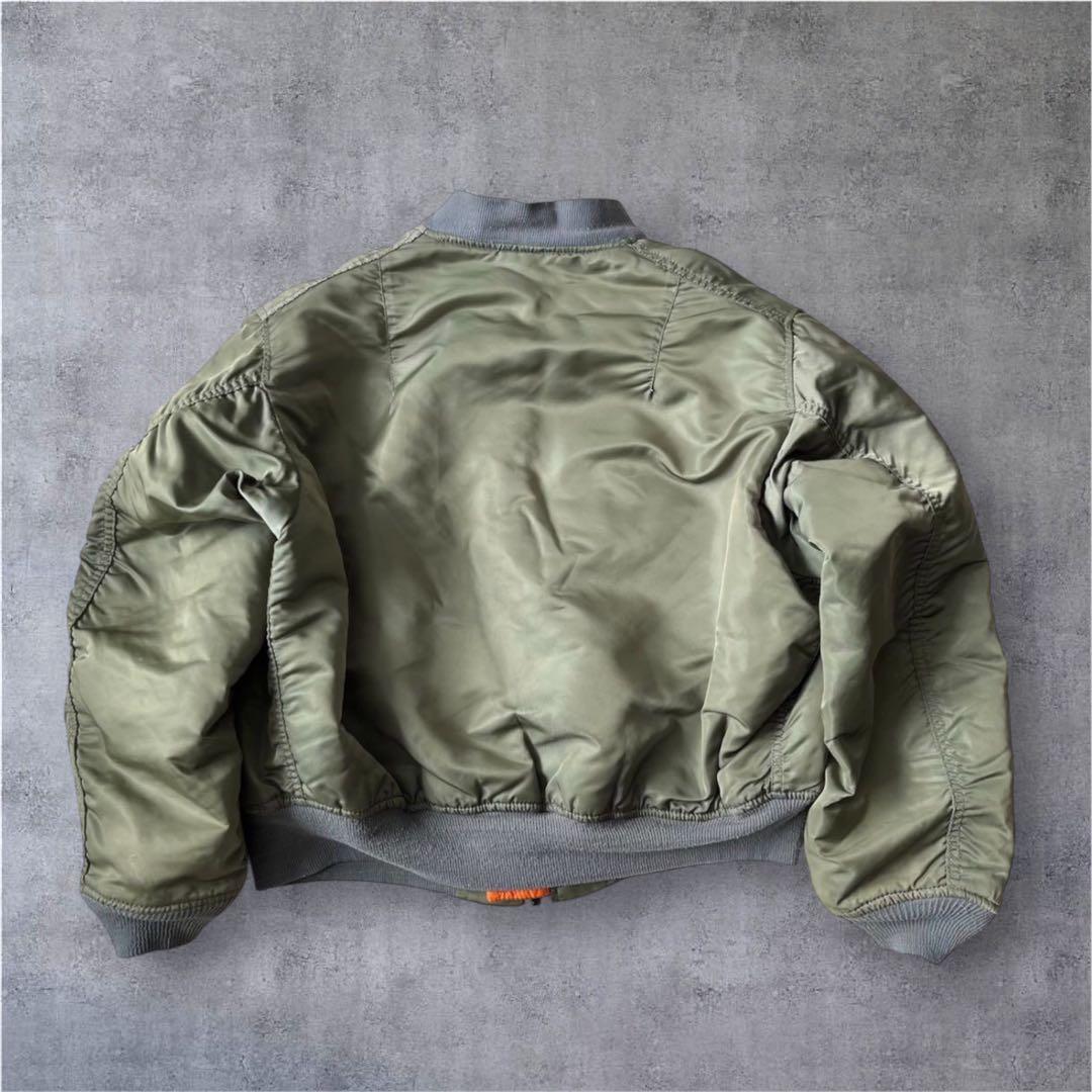 USA製 70s Alpha ma-1 flight jacket