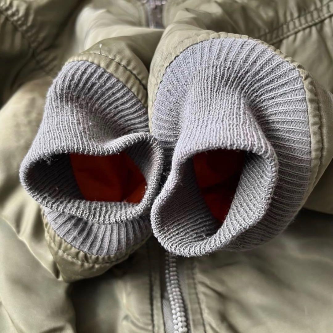 USA製 70s Alpha ma-1 flight jacket