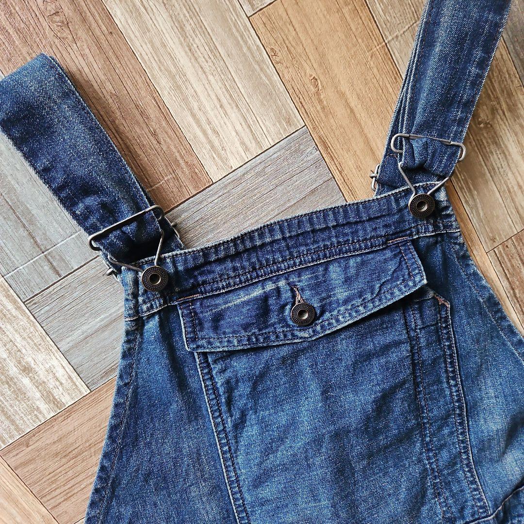 美品⭐RRLラルフローレン デニムオーバーオールサロペットS/Pダブルアールエル