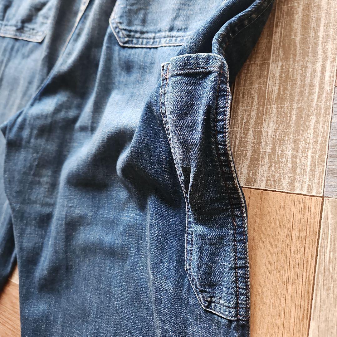 美品⭐RRLラルフローレン デニムオーバーオールサロペットS/Pダブルアールエル