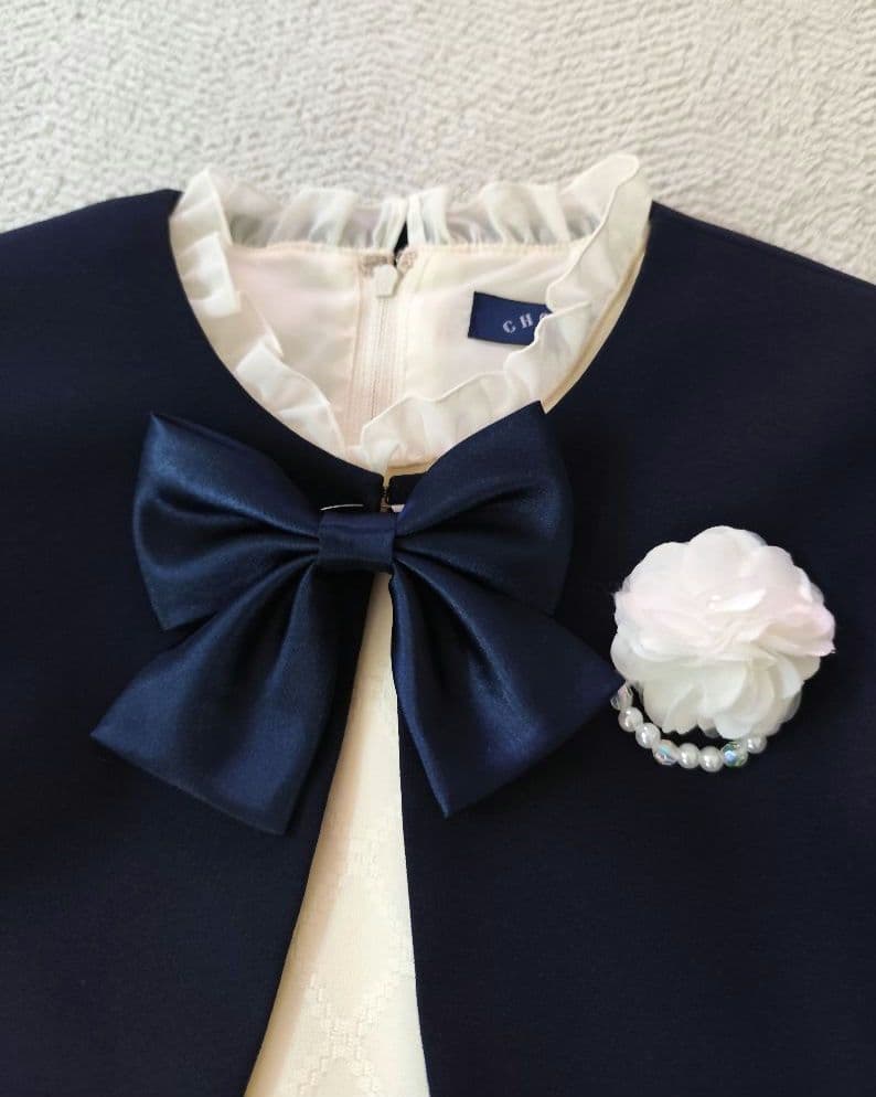 CHOPIN deux ダイヤモンドジャガードアンサンブル 130 フォーマル