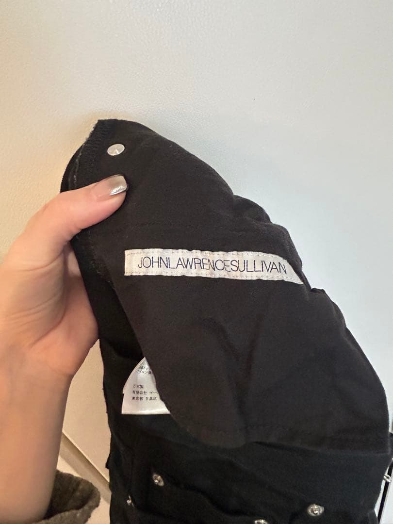 【JOHN LAWRENCE SULIVAN】リジッドワイドデニムパンツ XS