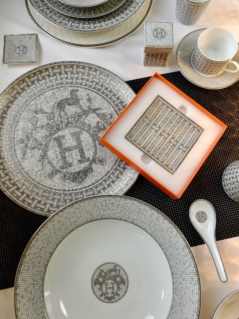 HERMES エルメス モザイク24 プラチナ プチカレ No2 新品未使用